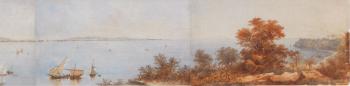 Panorama of Bombay from Malabar Hill by 
																			William Henry Carpendale