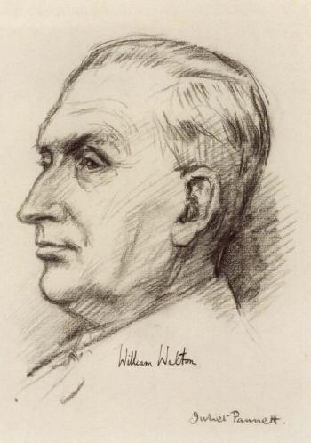 Sir William Walton by 
																	Juliet Pannett