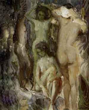 Female nudes by 
																	Miguel Navarro Centelles
