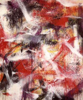 Open red by 
																	Norman Bluhm