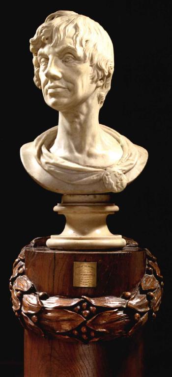 Bust of Nelson by 
																			Lawrence Gahagan