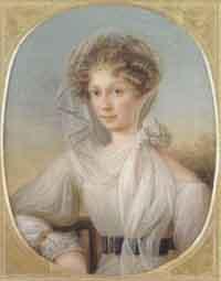 Portrait of Rosalie von Techenberg-Seelaus by 
																	Marianne Fricart