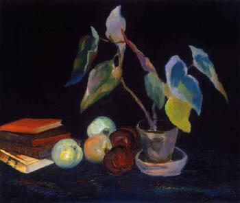 Still life with fruit by 
																	Albert Paal