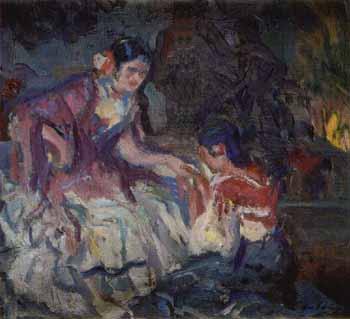 Fortune teller by 
																	Juan Cardona Llados