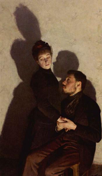 Cast shadows by 
																	Emile Friant