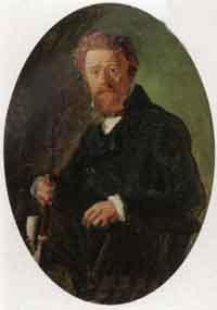 Portrait of Fritz Jurgensen by 
																	Nicolai Habbe