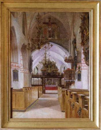 Church interior by 
																	Emmery Rondahl
