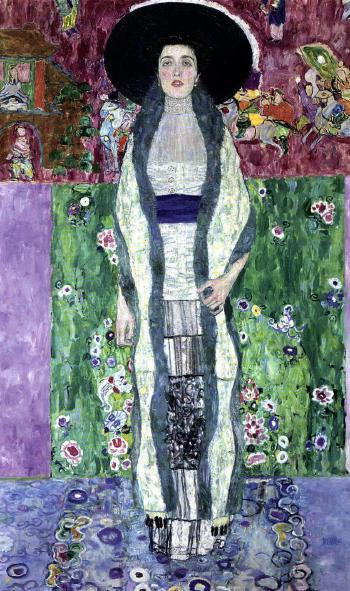 Portrait of Adele Bloch-Bauer II by 
																	Gustav Klimt
