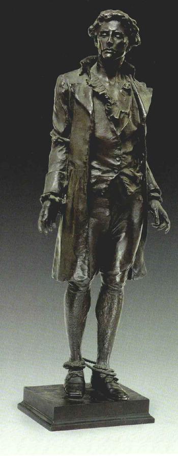 Nathan Hale by 
																	Frederick William Macmonnies