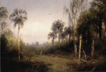 Florida landscape by 
																	Hermann Herzog
