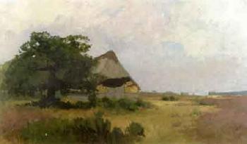 Hut on Dotlinger Heide by 
																	Georg Bernhard Muller von Siel