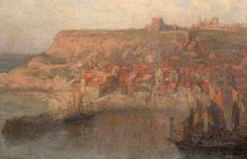 St. Hilda's Haven, Whitby by 
																	Walter Emsley
