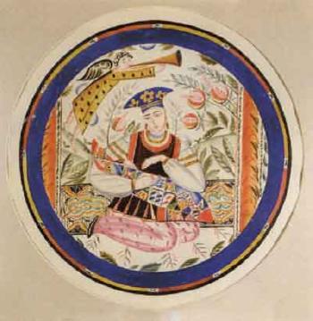 Designs for plates by 
																			Aleksandra Vasilievna Shchekotikhina-Pototskaya