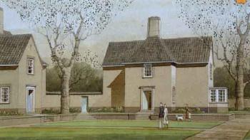 Proposed houses at Stock, Essex by 
																	Cyril A Farey