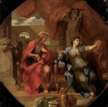 Apollon et Thalie, muse de la comedie by 
																	Jacques Antoine Friquet de Vauroze
