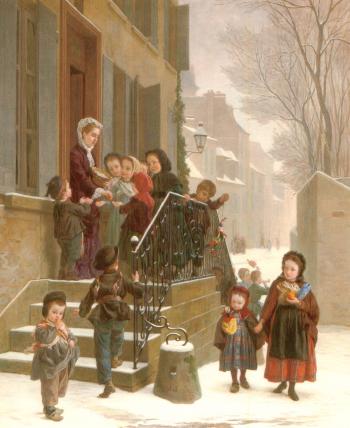 New Year's Day by 
																	Andre Henri Dargelas