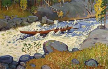 Mankala rapids, Isokayra by 
																	Vaino Hamalainen
