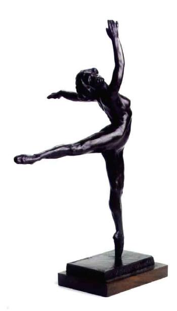 The dancer Nattova by 
																	Sergei Aleksandrovich Yurevich