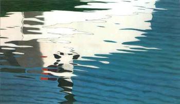 Reflection in water by 
																	Hans Emmenegger