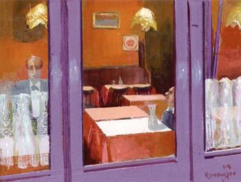 At the cafe by 
																	Irene Iliopoulou