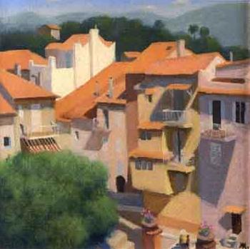 Rooftops in Cannes by 
																	Mikael Jouravlov