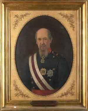 Portrait of D Angel Jacome y Manuel de Villena Ricardos y Mendoza by 
																	Francisco Tristan