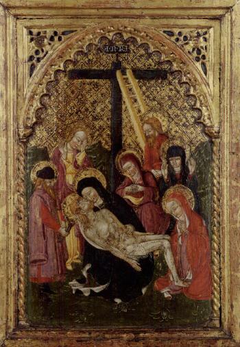The Pieta by 
																	 Juan de Levi