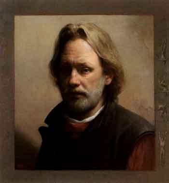 Self-portrait by 
																	Jan Saether