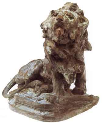 Lion by 
																	Georges Recipon