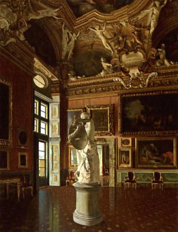 Inside the Pitti Palace by 
																	Antonio Mario Aspettati