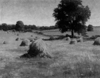 Hay field by 
																			Ethel M Stilson