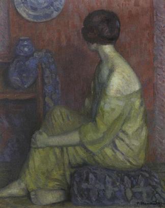 Femme assise by 
																	Paul Renaudot