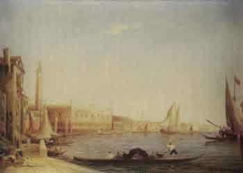 Vue de Venise by 
																	Alfred Backmann