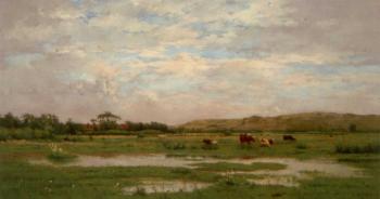 Prairies inondees by 
																	Pierre Emmanuel Damoye
