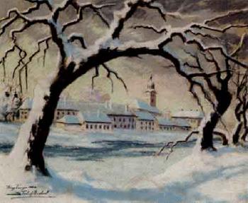 Winter in Nagybanya by 
																	Norbert Sztelek