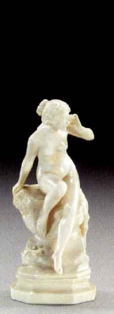 Nude with lizard by 
																	Johann Balthasar Trumpfheller