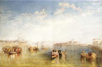 Giudecca, Donna della Salute and San Giorgio, Venice by 
																	Joseph Mallord William Turner