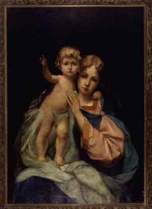 Madonna and Child by 
																	Hermann Effenberger