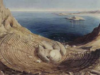 Amphitheatre by the sea by 
																	Enrico d'Assia