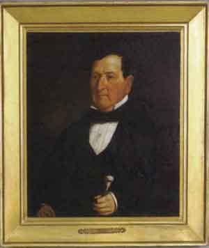 Portrait of New Jersey Governor, Aaron Ogden by 
																	David Broderick Walcutt