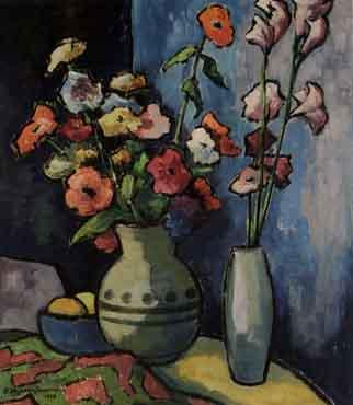 Still life of flowers by 
																	Rosso H Majores