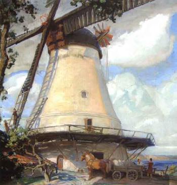 Windmill by 
																	Carl Christian Forup