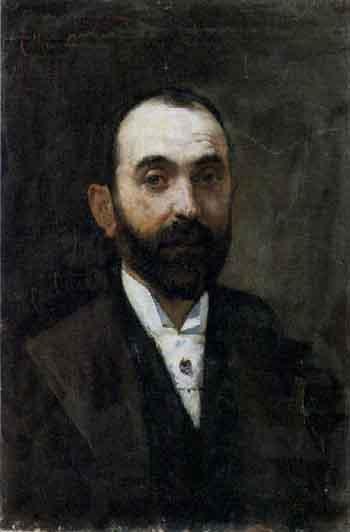 Portrait of man by 
																	Tomas Munoz y Lucena