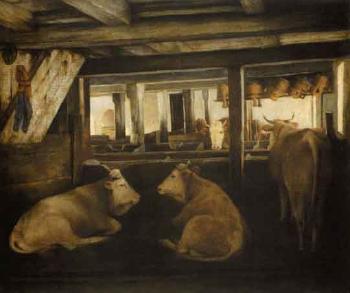 Cowshed by 
																	Ernst Dargen