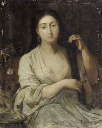 Portrait de jeune femme en sultane by 
																	Antoine de Favray
