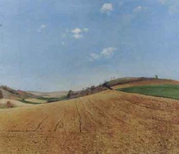 Ploughed fields by 
																	Gregorio Calvi di Bergolo