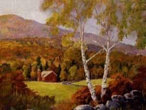 Autumn in New England by 
																	Jennie Ruth Nickerson