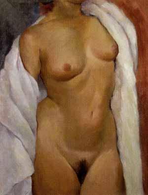 Nude torso by 
																	Marguerite Elizabeth Kumm