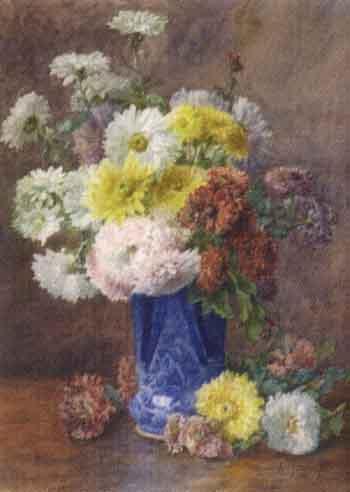 Vase de fleurs by 
																	Aurelie Dampt