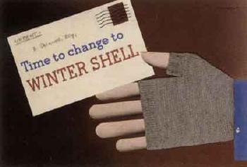 Time to change to winter Shell by 
																	Tom Eckersley